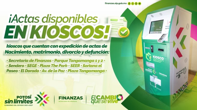 FACILITAN TRÁMITES CON ACTAS DEL REGISTRO CIVIL EN KIOSCOS&nbsp;ELECTRÓNICOS