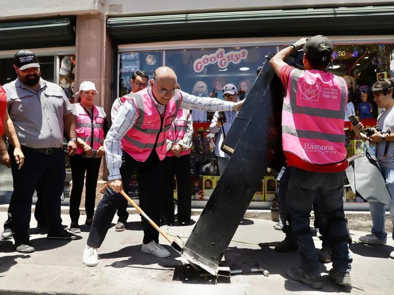 GALINDO INICIA RETIRO DE INFRAESTRUCTURA&nbsp;OBSOLETA
