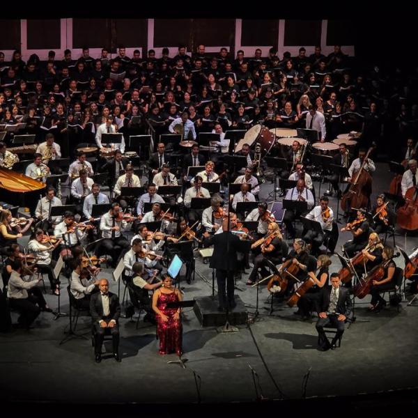 EXITOSA PRESENTACIÓN DE CARMINA MURANA CON LA OSSLP JUNTO A 350 ARTISTAS EN EL TEATRO DE LA&nbsp;PAZ