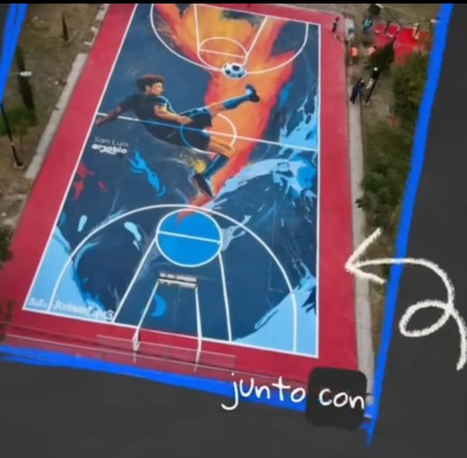 CON ARTE URBANO SE PINTA LA PASIÓN MUNDIALISTA EN SALVADOR&nbsp;NAVA