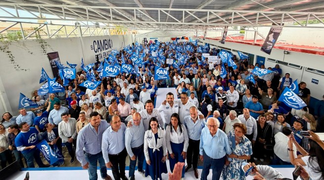 «NO VOY A PERMITIR QUE SAN LUIS VIVA CORROMPIDO, HUNDIDO, PERDIDO Y CON MIEDO» AFIRMÓ GALINDO Y PIDIÓ UNIDAD Y FUERZA A LOS PANISTAS RUMBO AL&nbsp;2027