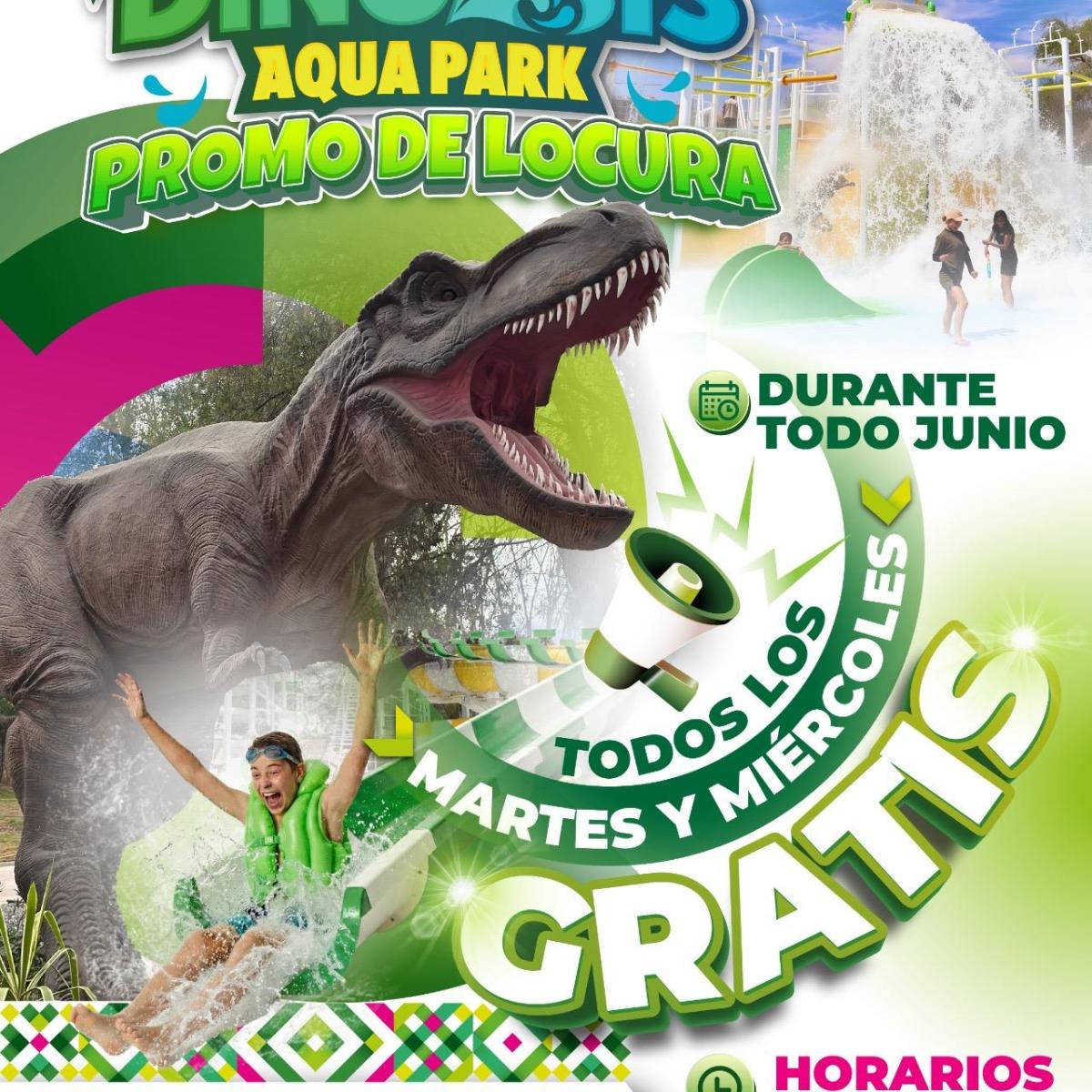 DINOASIS AQUA PARK ABRIRÁ 2 DÍAS DE ACCESO GRATUITO PARA LAS&nbsp;FAMILIAS