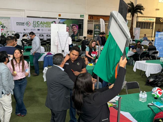 FERIA DEL EMPLEO AHORA MUNDIALISTA 2026 EN PLAZA&nbsp;TANGAMANGA