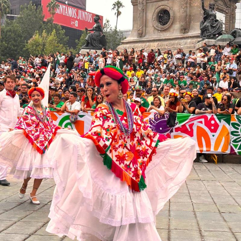 SAN LUIS POTOSÍ PARTICIPÓ EN EL DESFILE «LA PELOTA VUELVE A CASA» EN LA CIUDAD DE&nbsp;MÉXICO