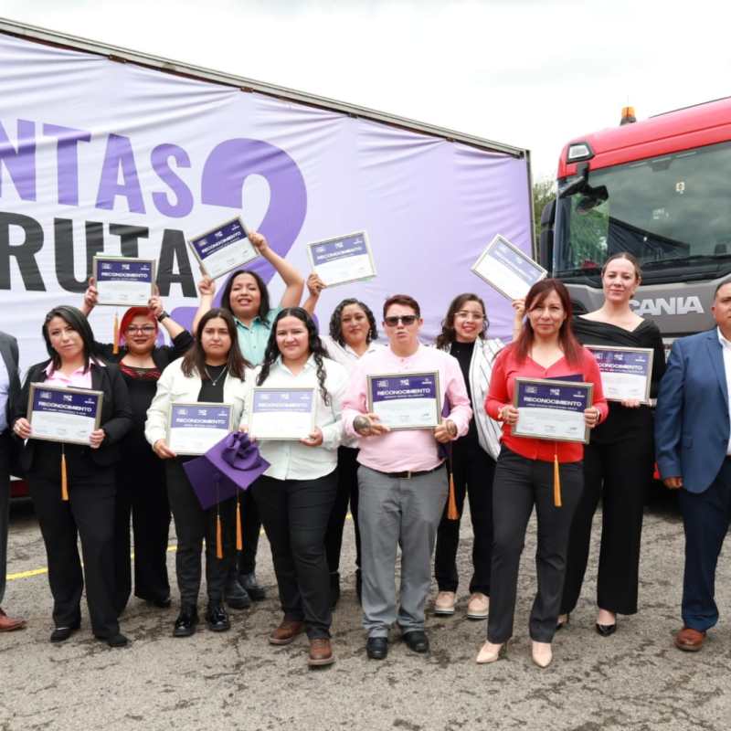 CONCLUYE SEGUNDA GENERACIÓN DE «JUNTAS EN LA RUTA»   MUJERES EN EL&nbsp;AUTOTRANSPORTE