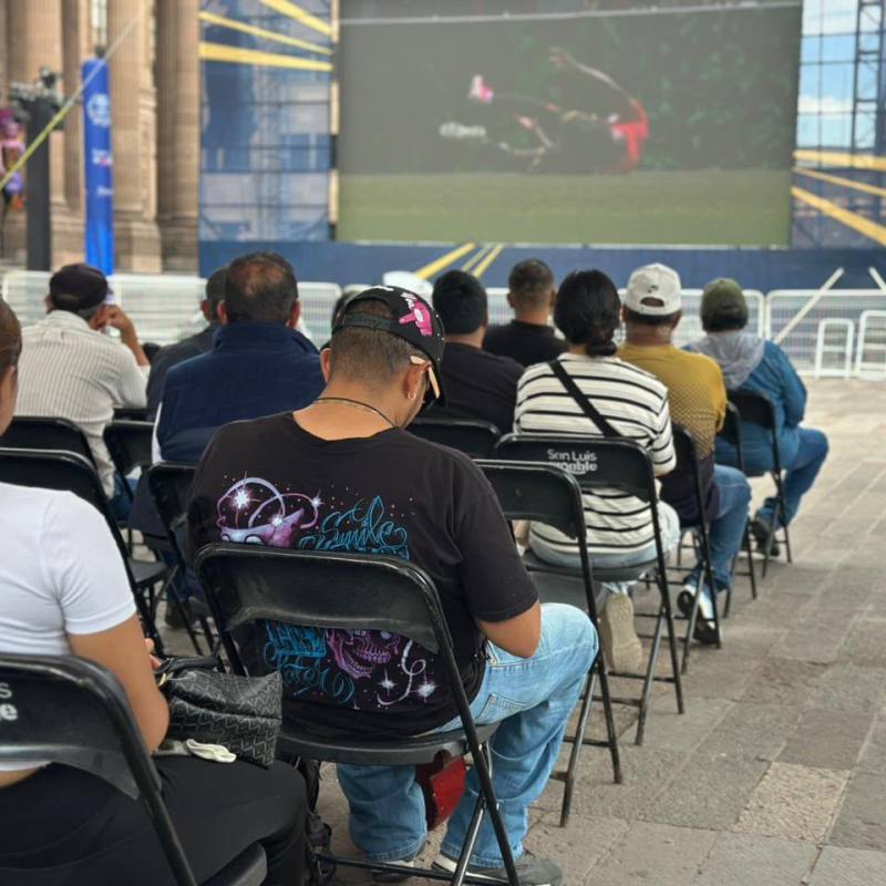 CERCA DE 10 MIL PERDONAS HAN ASISTIDO AL CENTRO HISTÓRICO PARA DISFRUTAR EL&nbsp;MUNDIAL