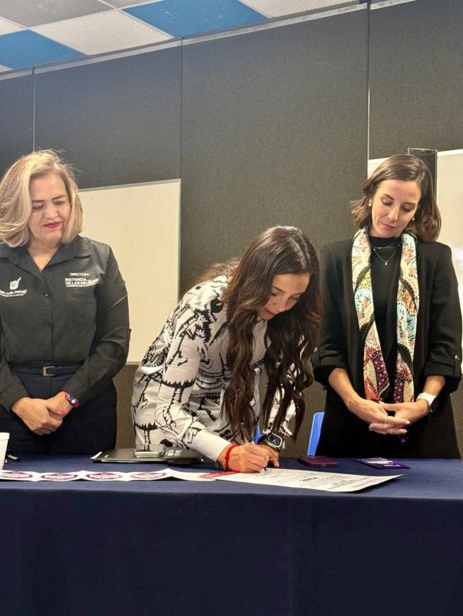 INSTANCIA DE LAS MUJERES Y EMPRESA MABE FIRMAN ALIANZA ESTRATÉGICA “RED CON&nbsp;NOSOTRAS”