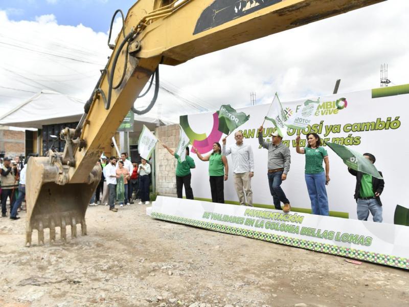 INICIARON LOS TRABAJOS DE PAVIMENTACIÓN Y REHABILITACIÓN EN CALLES DE BELLAS&nbsp;LOMAS