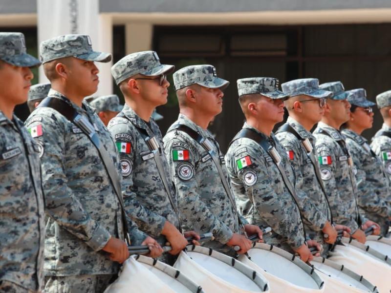 EN SU SÉPTIMO AMIVERSARIO GALLARDO RECONOCE LABOR DE LA GUARDIA NACIONAL EN&nbsp;SLP