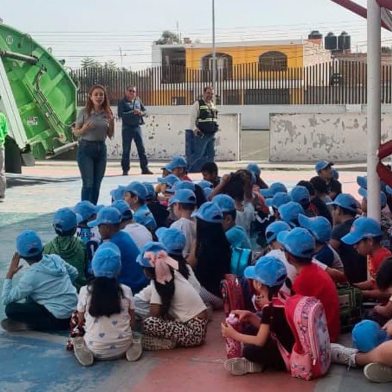 PLÁTICAS SOBRE EDUCACIÓN AMBIENTAL RECIBEN LOS PARTICIPANTES DEL CAMPAMENTO DE VERANO DEL AYUNTAMIENTO DE&nbsp;SLP
