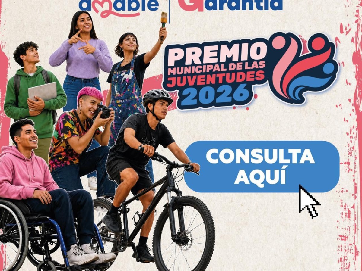 CIERRA LA CONVOCATORIA PARA EL PREMIO MUNICIPAL DE LAS JUVENTUDES&nbsp;2026