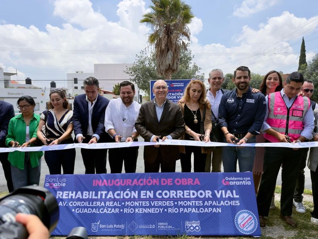 DAVID AZUARA Y RUBÉN GALLARDO DESTACAN TRABAJO DE OBRA PÚBLICA DEL ALCALDE&nbsp;GALINDO