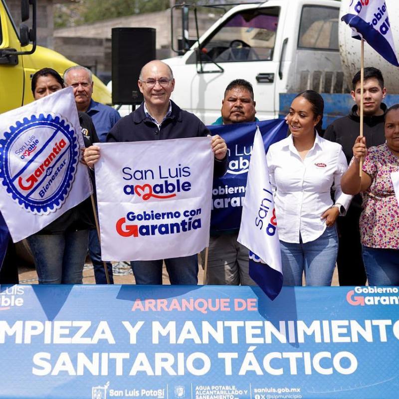 ALCALDE GALINDO INICIA OBRAS DE DRENAJE SANITARIO Y TOMAS DE AGUA EN LA COLONIA LA CAMPANA EN LA FRACCIÓN DE TIERRA&nbsp;BLANCA