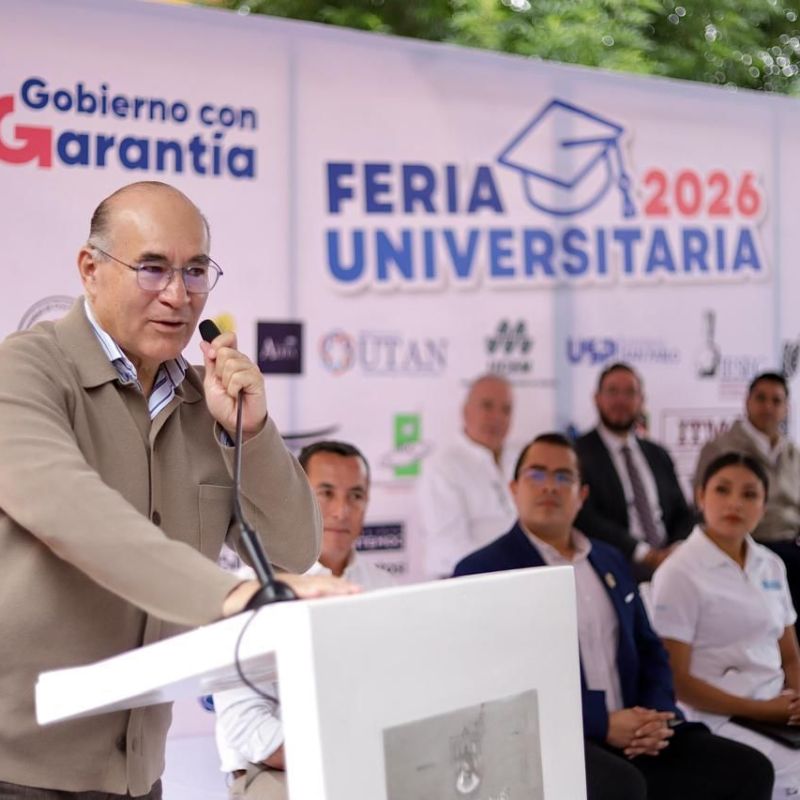 GALINDO INAUGURÓ LA 5a. EDICIÓN DE LA FERIA UNIVERSITARIA “PREPARANDO TU FUTURO&nbsp;2026”