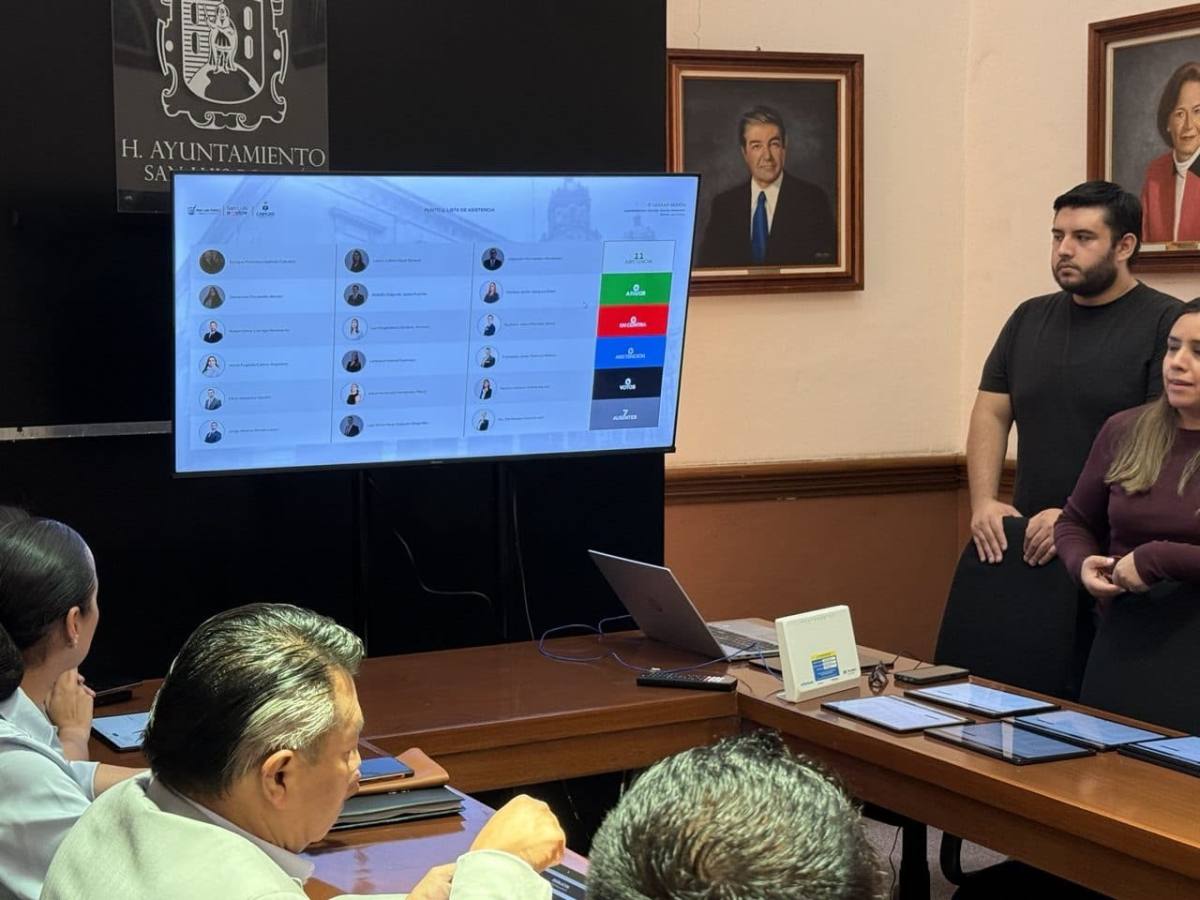 NUEVO SISTEMA DE VOTACIÓN DE CABILDO FUE PRESENTADO POR LA SECRETARÍA DEL&nbsp;AYUNTAMIENTO