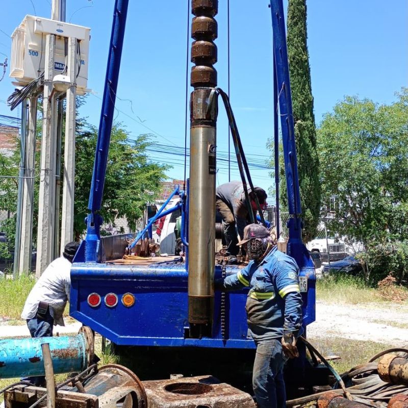 INTERAPAS CONTINÚA TRABAJOS PARA REACTIVAR EL POZO EL&nbsp;PALMAR