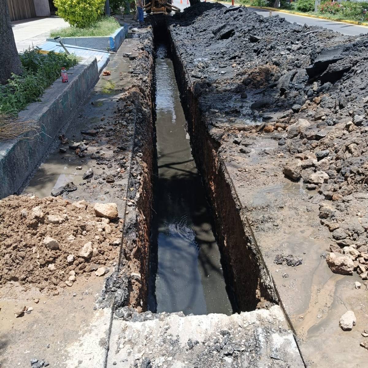 INTERAPAS INICIÓ REHABILITACIÓN SANITARIA EN AVENIDA VENUSTIANO&nbsp;CARRANZA