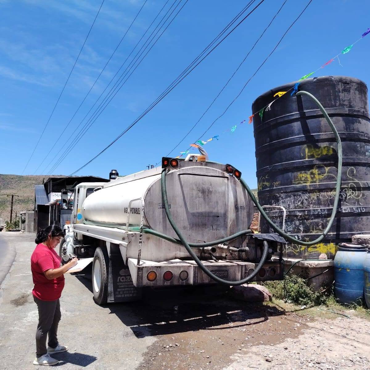 GOBIERNO CAPITALINO INTENSIFICA ABASTO DE AGUA CON&nbsp;PIPAS