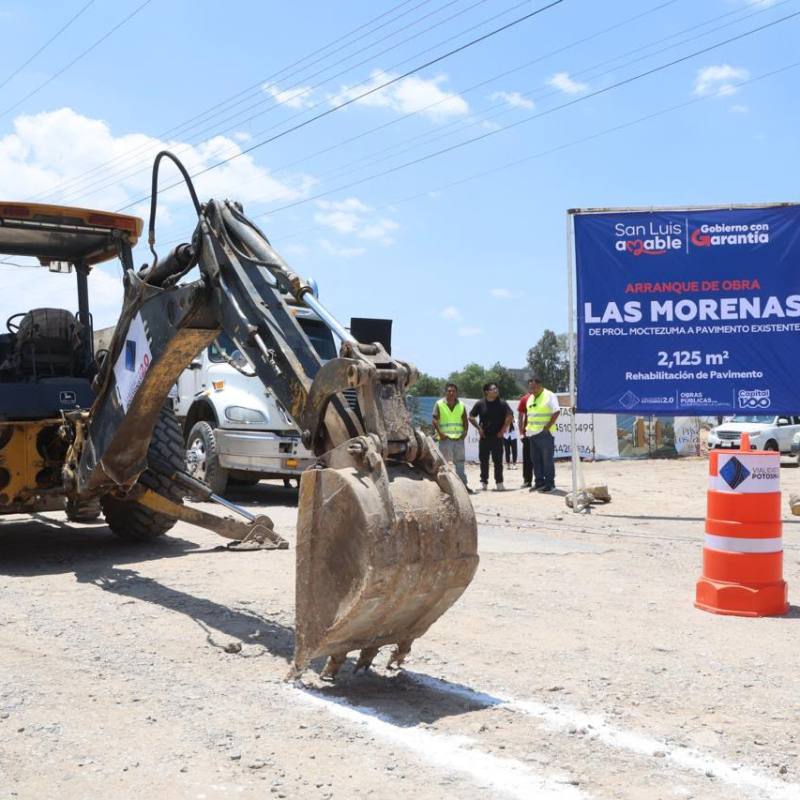 GOBIERNO DE LA CAPITAL INICIÓ LA REHABILITACIÓN INTEGRAL DE LA CALLE LAS MORENAS EN LA TERCERA&nbsp;CHICA