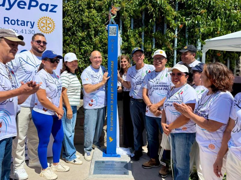 SE SUMA EL ALCALDE&nbsp; DE LA CAPITAL CON ROTARY&nbsp; INTERNATIONAL A LA PROMOCIÓN DE LA&nbsp;PAZ