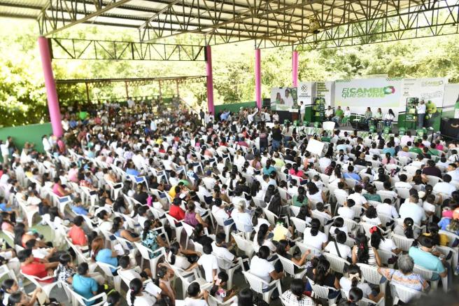 LLEVAN APOYOS EDUCATIVOS, ALIMENTARIOS E INFRAESTRUCTURA&nbsp; A&nbsp;MATLAPA