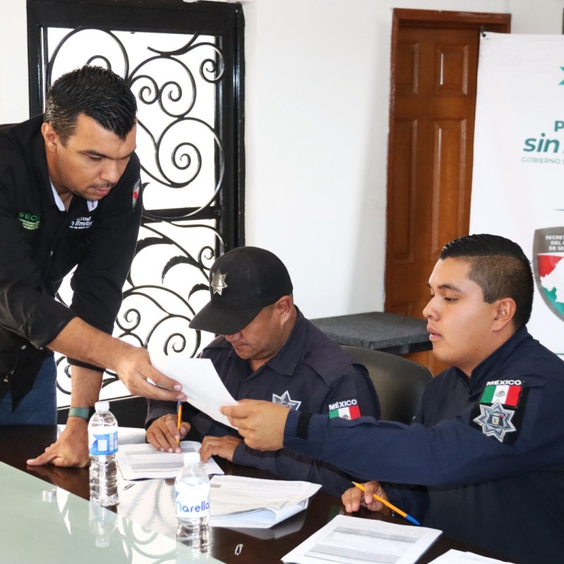 GOBIERNO ESTATAL CUMPLE CON REGISTRO Y CAPACITACIÓN DE&nbsp;POLICÍAS