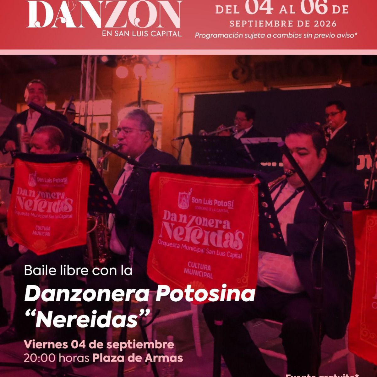 ESTE VIERNES SERA LA INAUGURACIÓN DE LA IV MUESTRA NACIONAL DE DANZÓN EN SAN LUIS&nbsp;CAPITAL