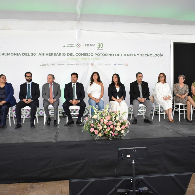 COPOCYT CELEBRA 30 AÑOS ACERCANDO LA CIENCIA Y LA INNOVACIÓN AL DESARROLLO DE SAN LUIS&nbsp;POTOSÍ