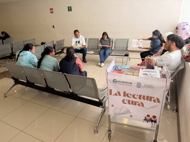 «LECTURA QUE CURA: MEDIACIÓN LECTORA EN EL HOSPITAL REGIONAL DE ALTA ESPECIALIDAD DR. IGNACIO MORONES&nbsp;PRIETO»