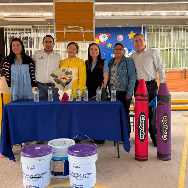COADYUVA GOBIERNO&nbsp; MUNICIPAL EN EL MEJORAMIENTO DE CENTROS&nbsp;EDUCATIVOS