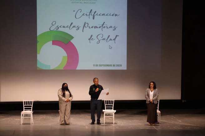 ESCUELAS DEL SEER RECIBEN CERTIFICACIÓN COMO PROMOTORAS DE&nbsp;SALUD