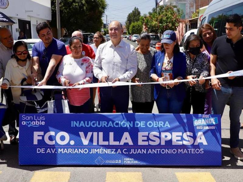 ENTREGA GALINDO NUEVAS CALLES Y SUPERVISÓ OTRAS OBRAS DE LA CAPITAL DEL&nbsp;ESTADO