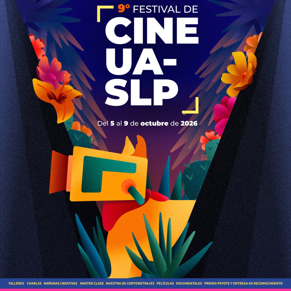 CINEASTAS Y CREADORES SE REÚNEN EN EL 9° FESTIVAL DE CINE&nbsp;UASLP