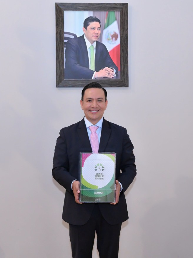 ENTREGÓ EL SECRETARIO DE GOBIERNO AL CONGRESO DEL ESTADO EL 5° INFORME DE RESULTADOS EN LA&nbsp;ENTIDAD