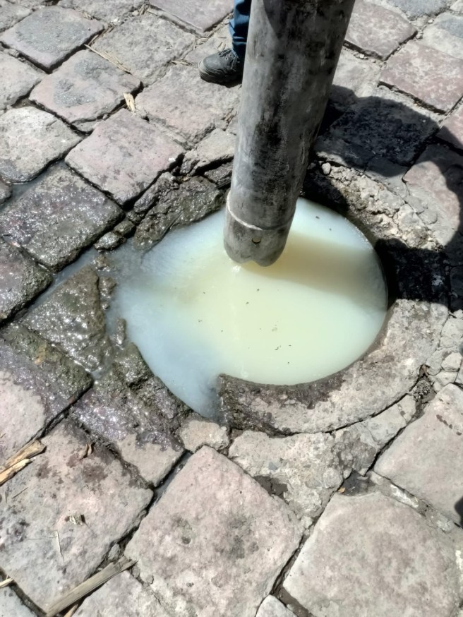 PREPARAN LA CALLE LÓPEZ HERMOSA PARA RENOVACIÓN DEL&nbsp;DRENAJE