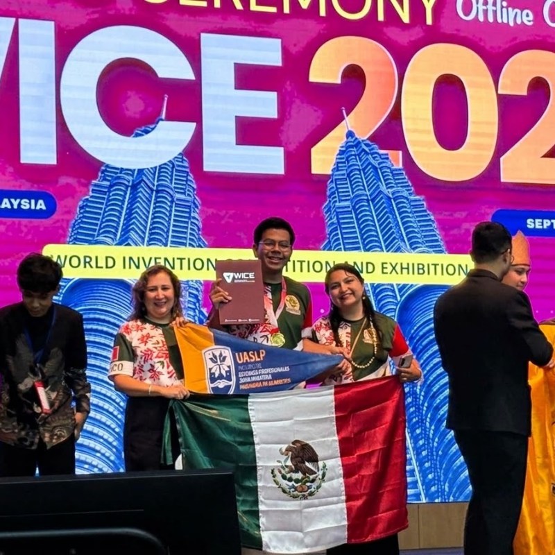 EGRESADO DE LA FEPZH UASLP OBTUVO MEDALLA DE ORO EN COMPETENCIA INTERNACIONAL DE INNOVACIÓN EN&nbsp;MALASIA
