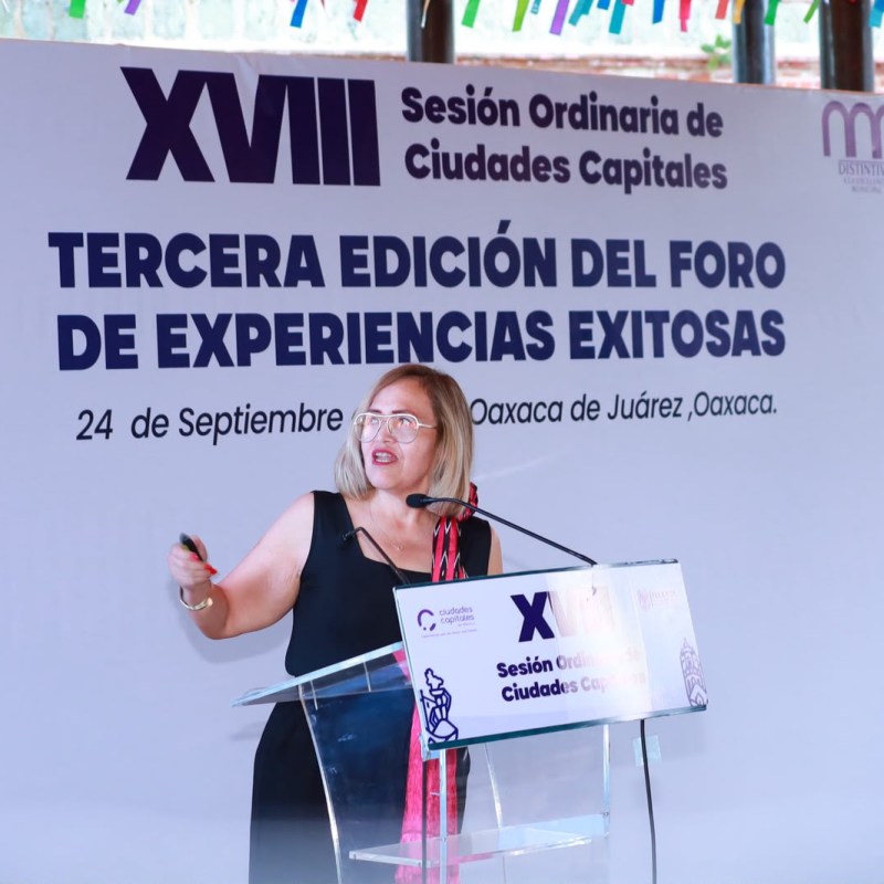 PRESENTAN PROGRAMA “CON NOSOTRAS” EN FORO DE EXPERIENCIAS EXITOSAS REALIZADO EN&nbsp;OAXACA