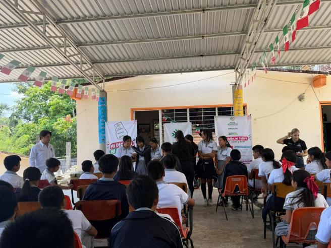INPOJUVE LLEVA PREVENCIÓN DEL EMBARAZO A MÁS DE 500 JÓVENES DE LA&nbsp;HUASTECA