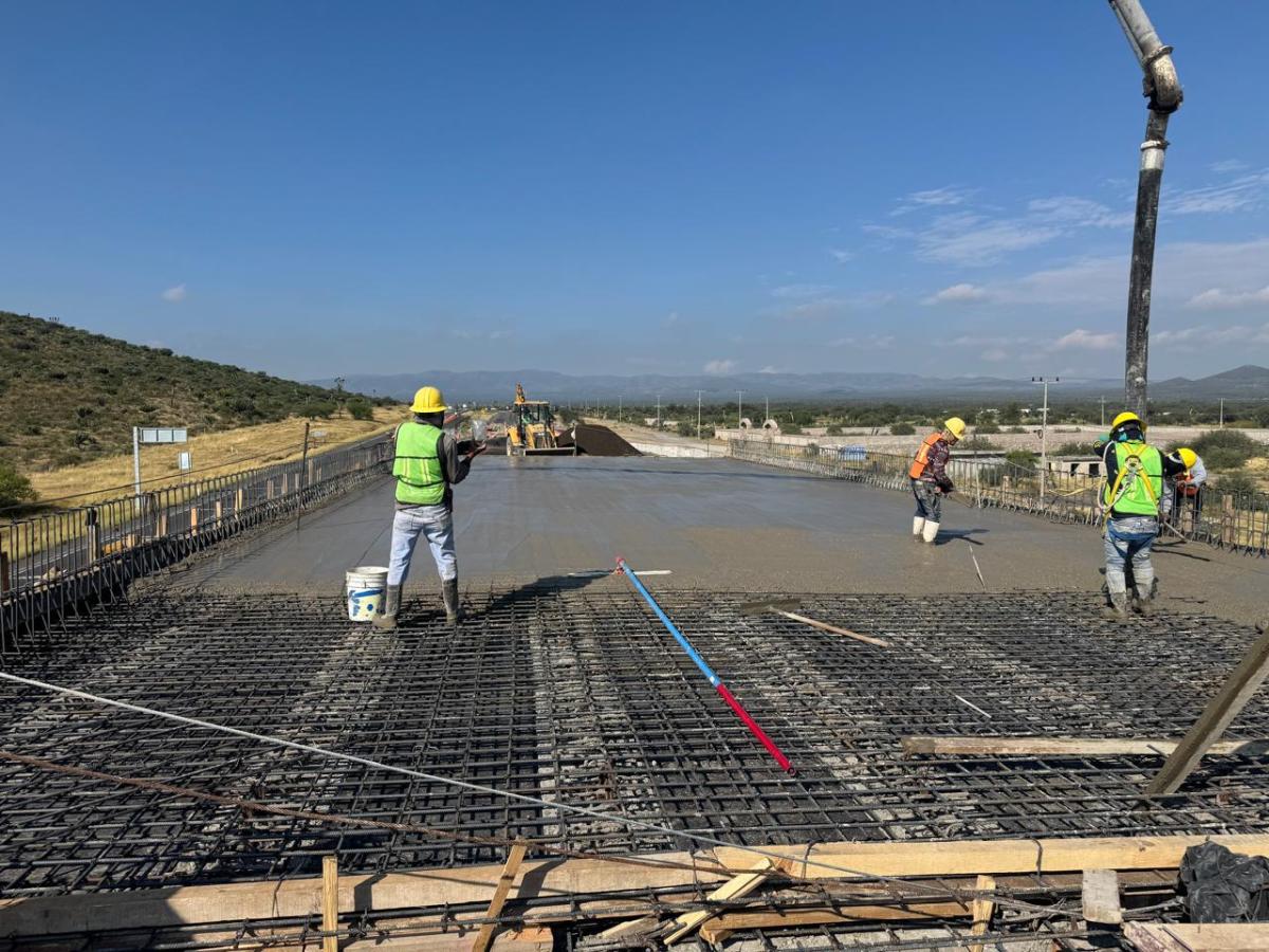 AVANZA CONSTRUCCIÓN DE LA NUEVA AUTOPISTA SAN&nbsp;LUIS–MATEHUALA