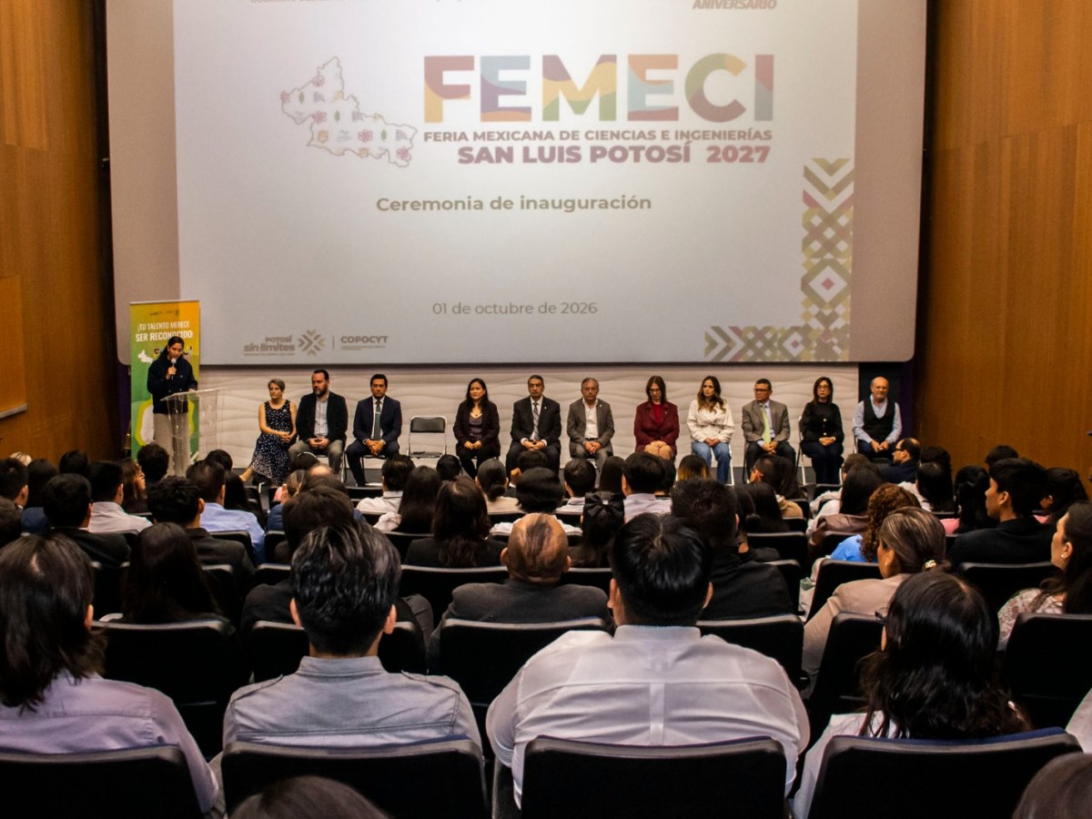UASLP REFRENDA COMPROMISO CON LA FORMACIÓN CIENTÍFICA A TRAVÉS DE LA FERIA MEXICANA DE CIENCIAS E&nbsp;INGENIERÍAS