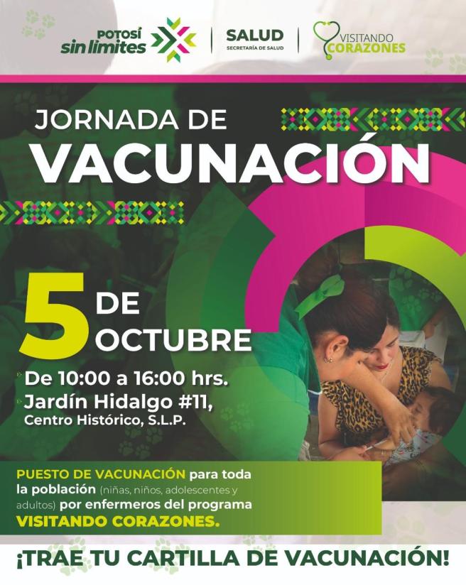 JORNADA DE VACUNACIÓN PROTEGERÁ A NIÑAS, NIÑOS Y&nbsp;ADOLESCENTES
