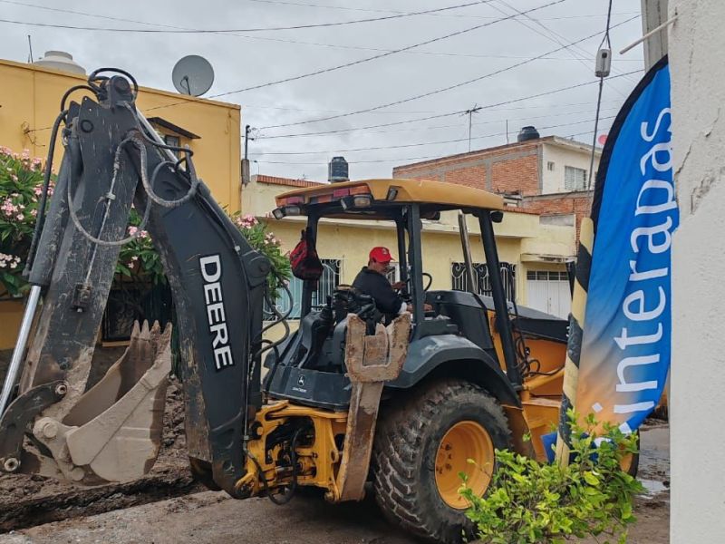 INTERAPAS INICIA RENOVACIÓN DE DRENAJE EN LA COLONIA NIÑOS&nbsp;HÉROES
