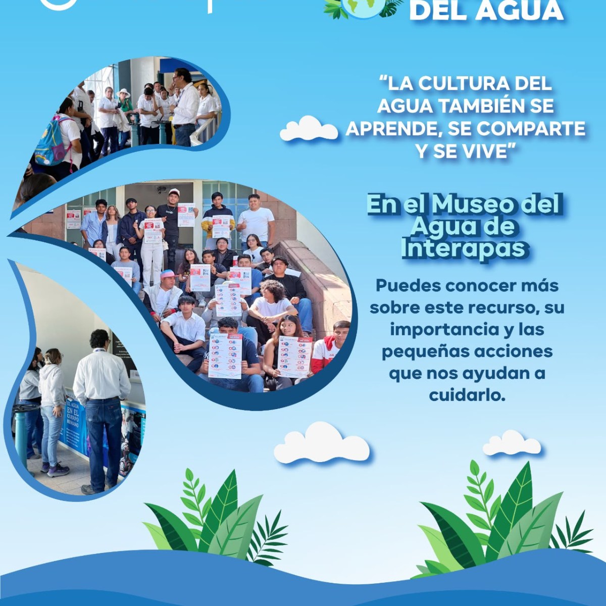 DURANTE EL MES DE LA CULTURA DEL AGUA INTERAPAS ABRE LAS PUERTAS DE SU&nbsp;MUSEO