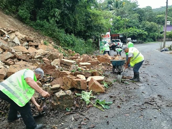 LA JUNTA,ESTATAL DE CAMINOS TRABAJA EN AFECTACUINES PROVOCADAS POR LAS&nbsp;LLUVIAS