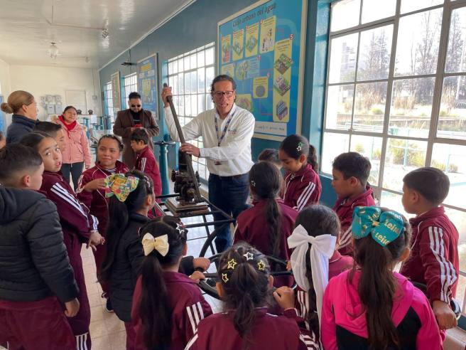 NIÑAS Y NIÑOS DE LA COMUNIDAD DE LA MANTEQUILLA CONOCEN EL MUSEO DEL AGUA DE&nbsp;INTERAPAS